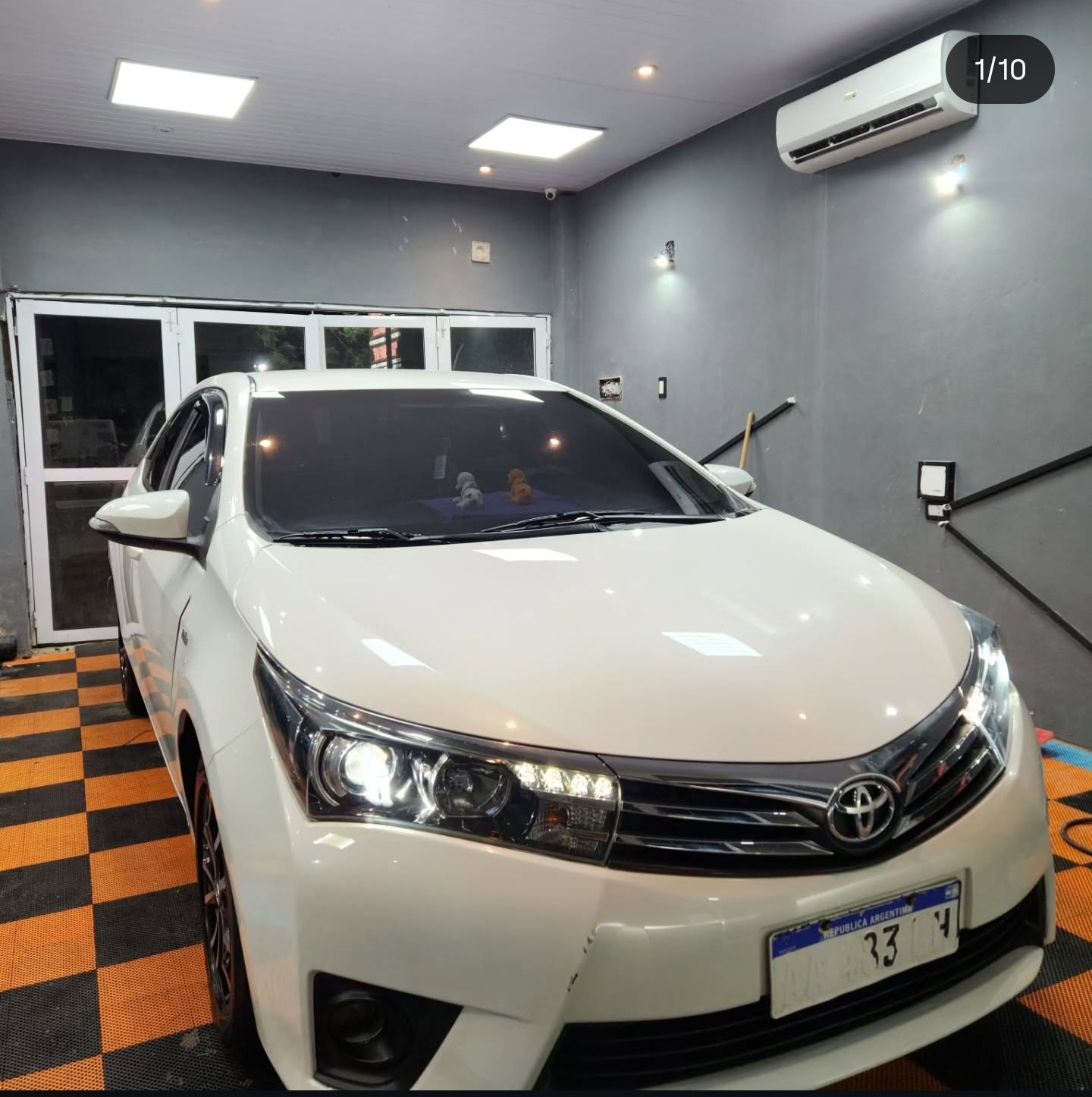 Trabajo de estética automotriz