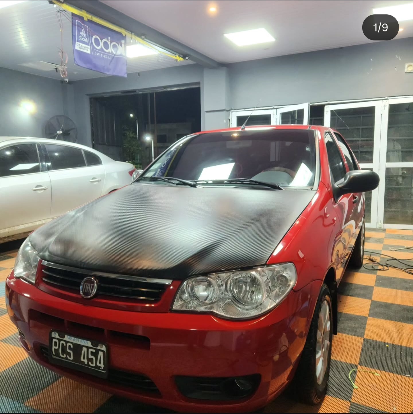 Trabajo de estética automotriz