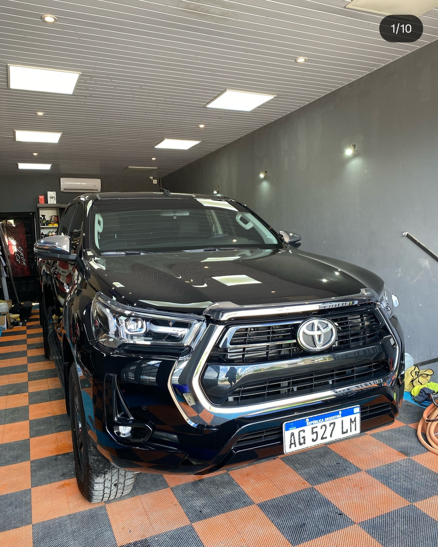 Trabajo de estética automotriz