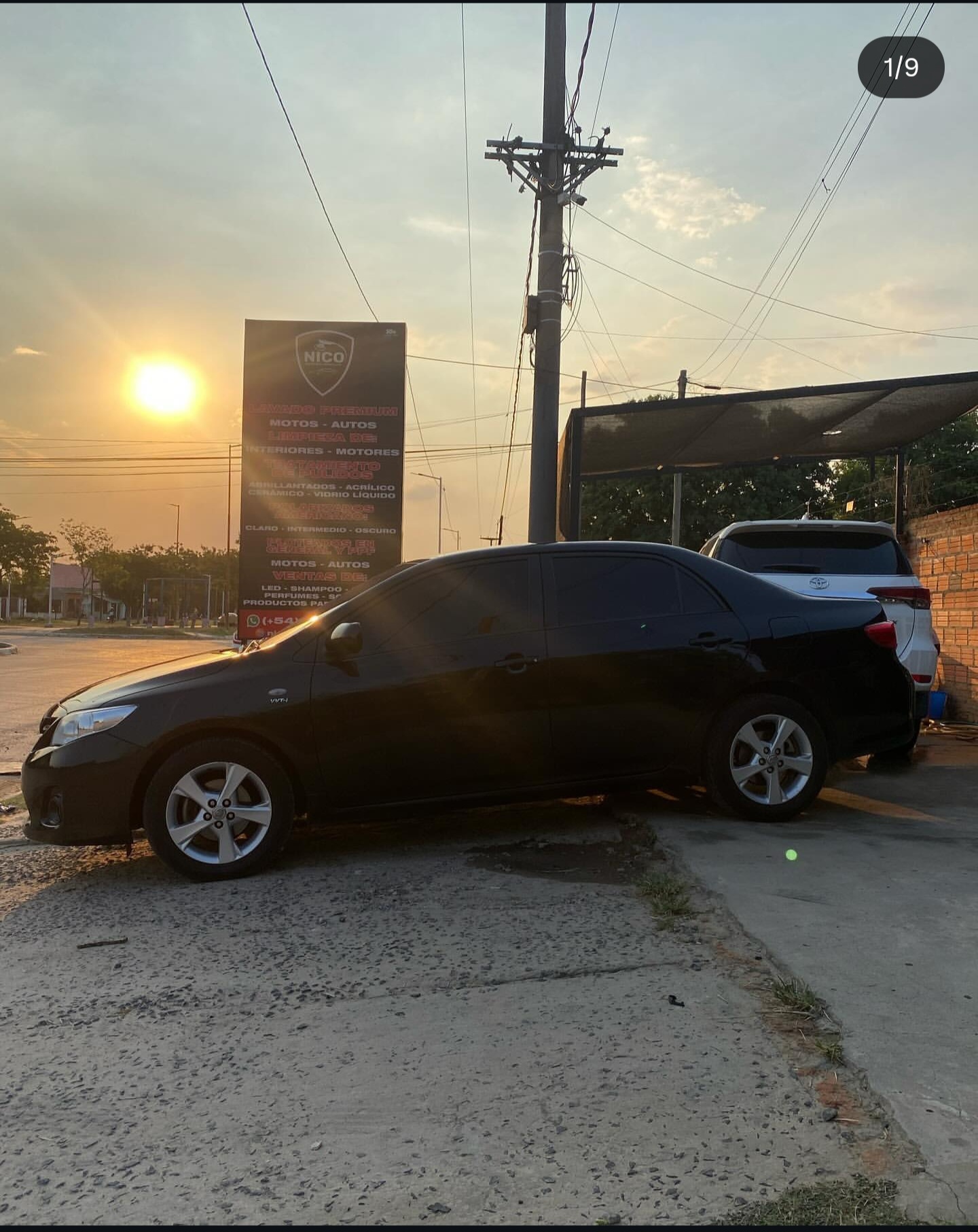 Trabajo de estética automotriz