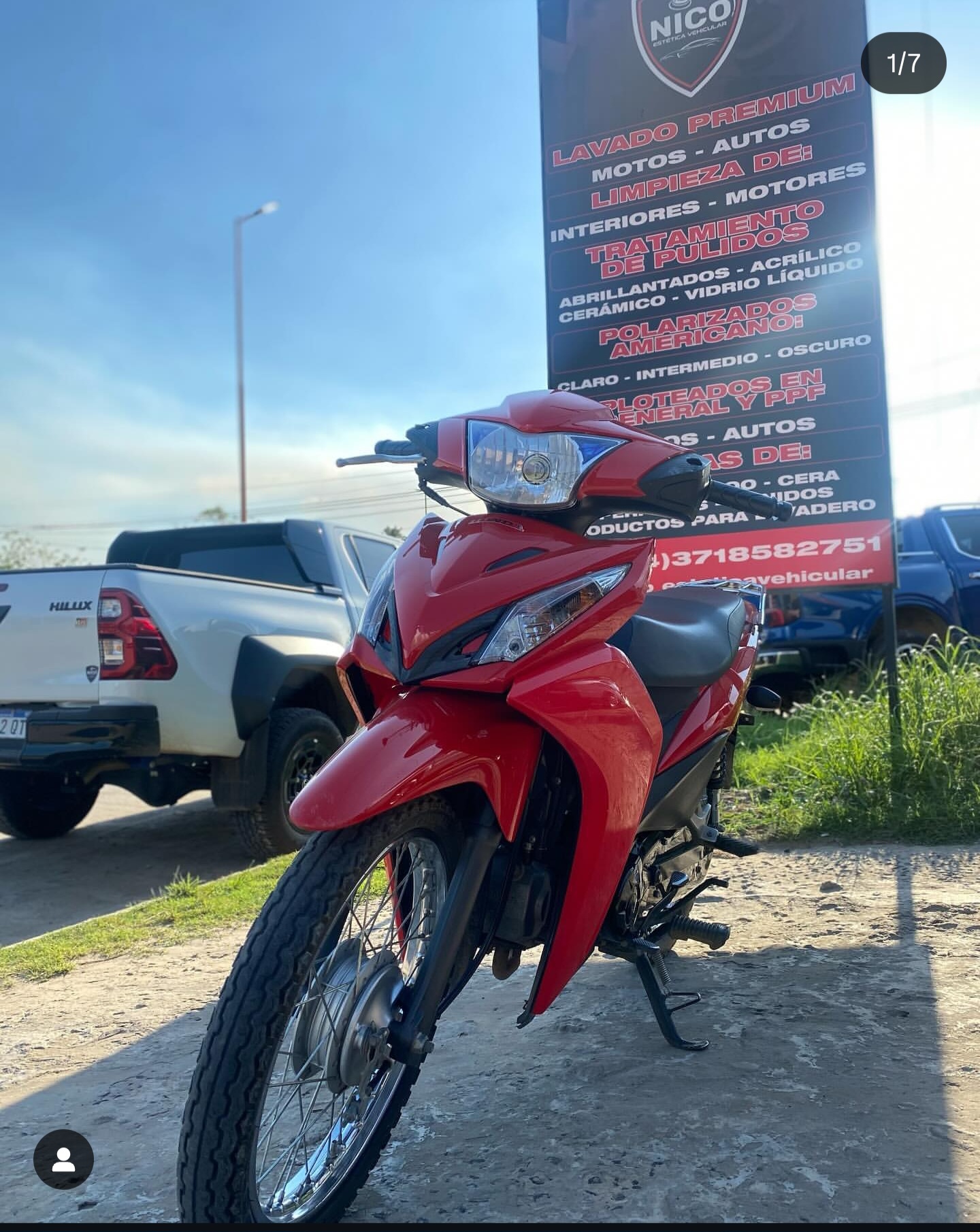 Trabajo de estética automotriz