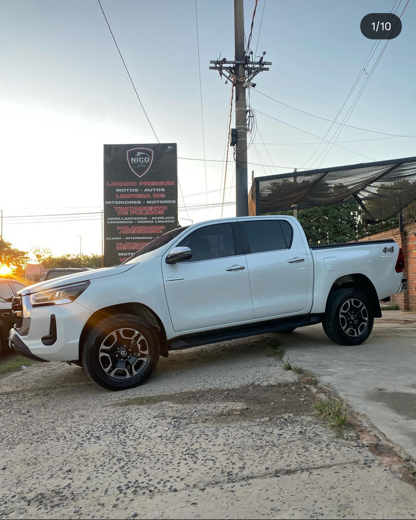 Trabajo de estética automotriz