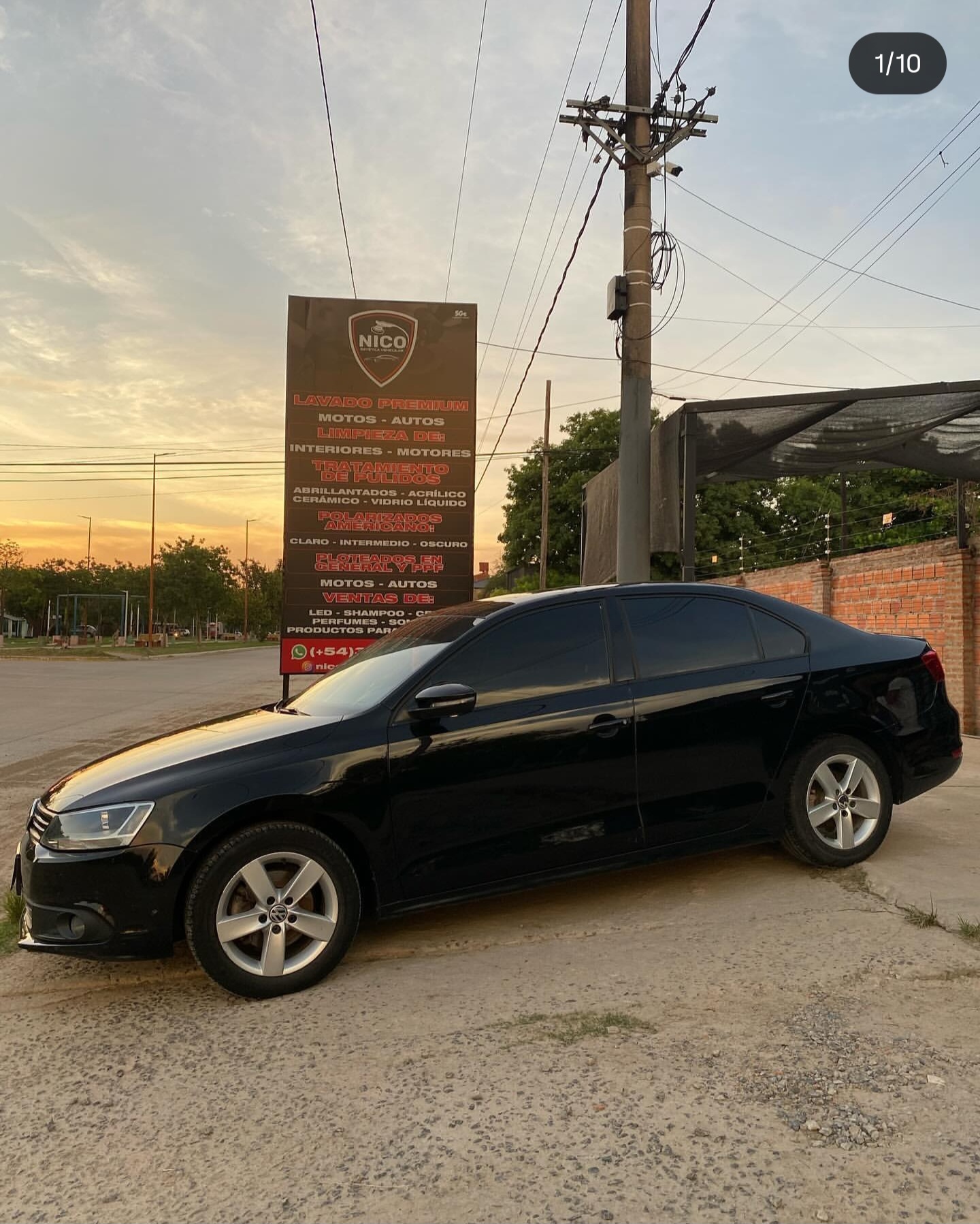 Trabajo de estética automotriz